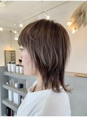 白髪ぼかしハイライトカラー