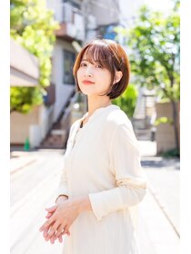 アンバー 池袋(amber) 切りっぱなしボブ/美髪/ピンクブラウン[池袋駅]