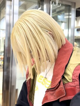 ダブ ギンザ(DaB ginza) ブロンドボブ/抜きっぱなしブロンド/ケアブリーチ銀座