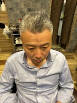 銀座マツナガ 神田店&nbsp;40代50代60代決まるアイロンパーマナチュラルいかつめワイルド