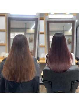 ナチュラル 泉中央店(Natural) 泉区 泉中央 縮毛矯正 髪質改善 トリートメント 艶髪カラー