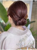 【hair salon W】和装ヘアセット&着付け