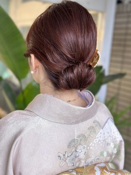 ダブル(W) 【hair salon W】和装ヘアセット&着付け