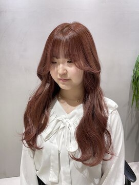 シェノン フェム 名古屋 名駅店(CHAINON×FeM#) ピンクベージュ/フェザーバング/名古屋/髪質改善/レイヤーカット