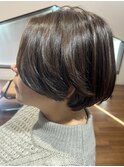 アッシュベージュ×ショート【jam 田村】