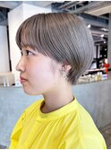 マロンベージュ似合わせカットメルティカラー_ba463401