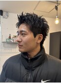 スパイキーショート刈り上げなし