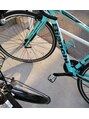 エツニイル(etsuniiru) 愛車です。自転車でお越しの際はこの横に停めて下さいね。