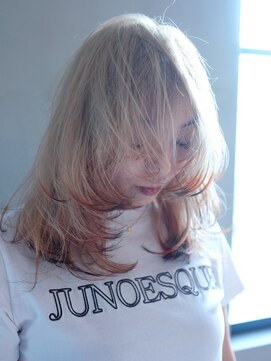 シオン(shion) マロンベージュメルティカラー似合わせカット_ba481482