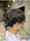 【モテ髪なら絶対これ】刈り上げツイストスパイラルパーマ