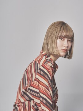 キコエル 三軒茶屋(kikoeru) ハニーベージュAラインボブ