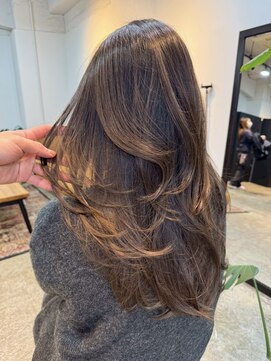 メリー オオサカ(Merly Osaka) 中明度ナチュラルバレイヤージュ