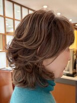 ユウヘアー 本山店(U Hair) 【U Hair】大人可愛い♪ミセスショートボブ/エイジング/レイヤー
