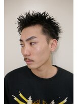 ルックグッドストア(LOOK GOOD STORE)&nbsp;メンズカットアップバングスキンフェードスパイキーショート