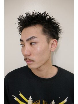 ルックグッドストア(LOOK GOOD STORE) メンズカットアップバングスキンフェードスパイキーショート