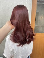 リアン(Lien)&nbsp;ブリーチなしダブルカラー/透明感/ピンクブラウン