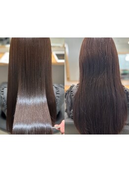 くせ毛・うねりにお悩みの方必見☆あなただけのオーダーメイド施術で髪に優しく、自然な仕上がりへ♪