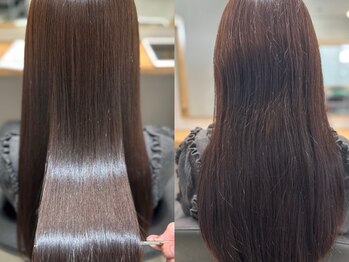 ロイ(ROI)の写真/くせ毛・うねりにお悩みの方必見☆あなただけのオーダーメイド施術で髪に優しく、自然な仕上がりへ♪