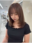 韓国レイヤー×ブリーチなしダブルカラー