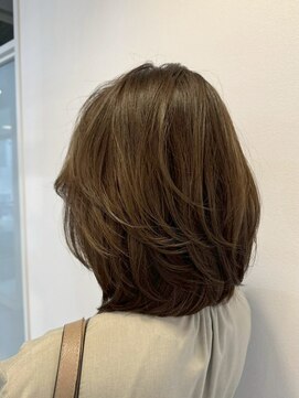 ムード(MOOD,) 暗めカラー/グランマッシュ[レイヤーカット/髪質改善/銀座]