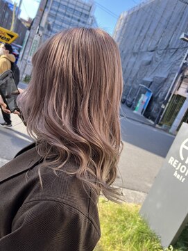 リジョイスヘア エン(REJOICE hair EN) ピンクベージュ