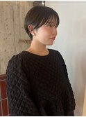 マッシュショート/オリーブベージュ/名古屋ショートヘア