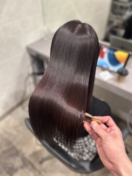 キュアネックスザサロン 渋谷(CURE nex the salon) 美髪矯正/髪質改善カラー[#渋谷駅#縮毛矯正#レイヤーカット］２