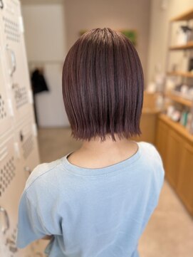 リル 新浜店(LiL) 暖色ぷつっとボブ葭本1