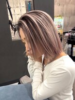 シェルヴ(XELVE) バレイヤージュ/大人ピンクベージュ