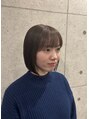 ユラ(yura.)&nbsp;透明感カラー＋ミニマルラインボブ