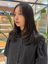 ピークアブー アヴェダ 池袋東武(PEEK-A-BOO AVEDA)&nbsp;顔まわりミディアムレイヤー