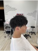 ショートマッシュ×シャドウパーマ【Lond伊藤メンズ】