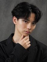 アウル 心斎橋(owl)&nbsp;ニュアンスパーマ×フェザーパーマ×センターパート×men's