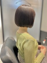 イオ 渋谷(io) まとまるボブ/顎ラインボブ/ストレートボブ/ぱつっとボブ/ボブ