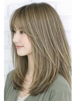 ヘアープライズ 吉祥寺店 (hair Pride's) 立体感のあるグレージュベース&シャドウルーツ+愛されロング
