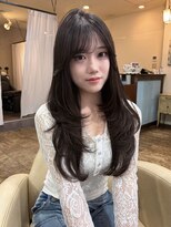 ロチカバイドールヘアー 心斎橋(Rotika by Doll hair) レイヤーカット×グレージュ