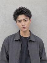 キャンバス バイ ネオリーブ 横浜西口(Canvas by neo.)&nbsp;【横浜】ナチュラル束感アップバングスパイキーショート