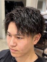 ベル 桑名(BHEL)&nbsp;桑名ツイストスパイラルパーマレットヘアマッシュウルフカット