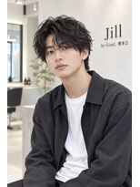ジル バイ ジゼル 博多店(JILL by GiseL) men'sカット/センターパート/マッシュ/ニュアンスパーマ