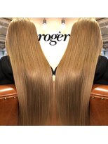 ロジャー(roger) 髪質改善トリートメントPremiumスーパーロングブリーチ８回
