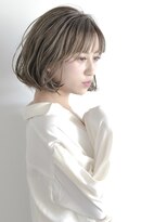 アヌーク トケ(AnouK TOKE) 【AnouK-TOKE-】ゆるっとボブ×ライトベージュ