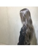【奈良/inni hair】グレーハイライト