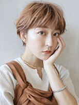 アルバム 新宿(ALBUM SHINJUKU)&nbsp;マッシュ丸みショート_エアリーミディショートパーマ_8172