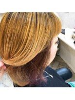 ビーカルム(美calm)&nbsp;極細メッシュキャップ＋インナーカラー