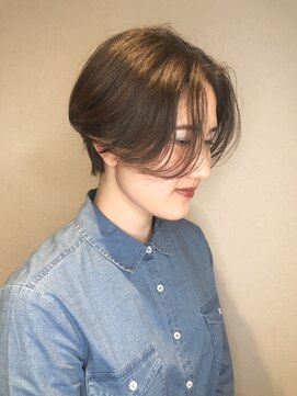 リバレッジ 白金(Leverage) 大人ハンサムショート