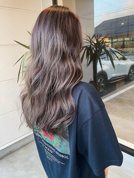 ナンバー(number+) 20代30代40代大人かわいい♪艶感コントラストハイライト