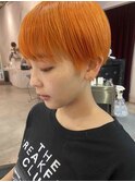 【Barouche/中島綾子】　オレンジ　マッシュショート