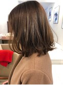 【invitation】モカブラウンボブ