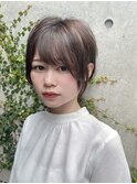 ショートボブ／丸み/ひし形／絶壁解消/小顔@小原拓馬