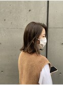 ぱつっとボブ